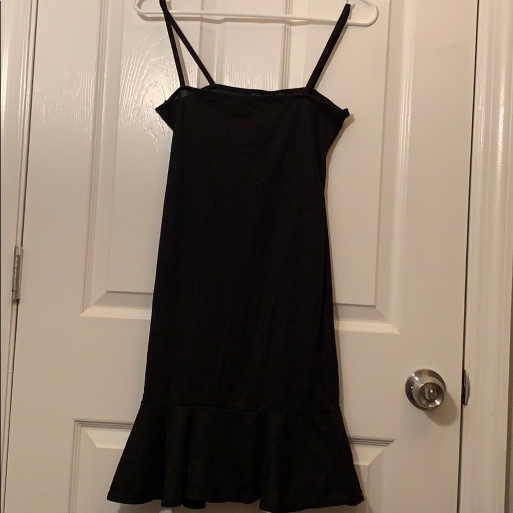 Ribbed Spaghetti Strap Dress